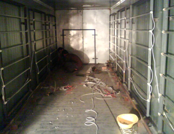 Coating production line