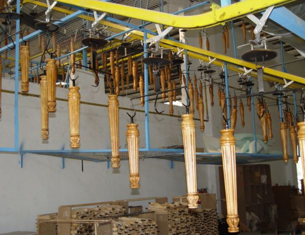 Coating production line