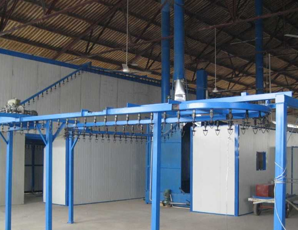 Coating production line