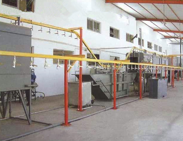 Coating production line