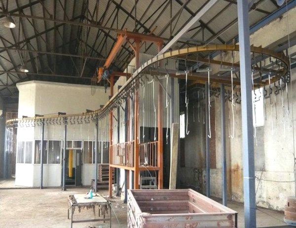 Coating production line