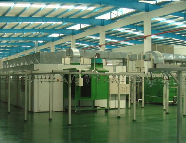 Coating production line