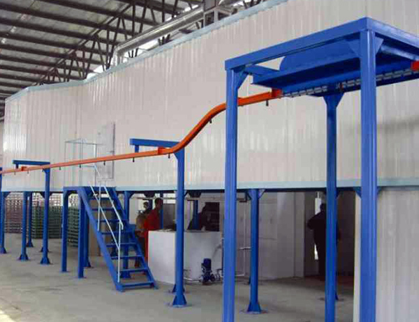 Coating production line