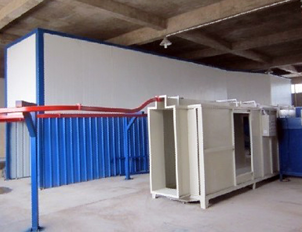 Coating production line