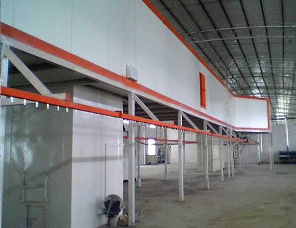 Coating production line
