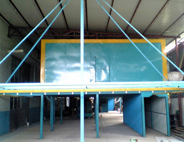 Coating production line