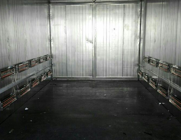 High temperature baking room