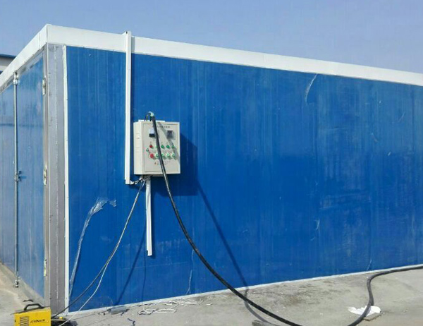 High temperature baking room