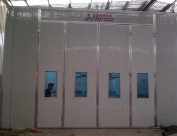 Industrial paint room