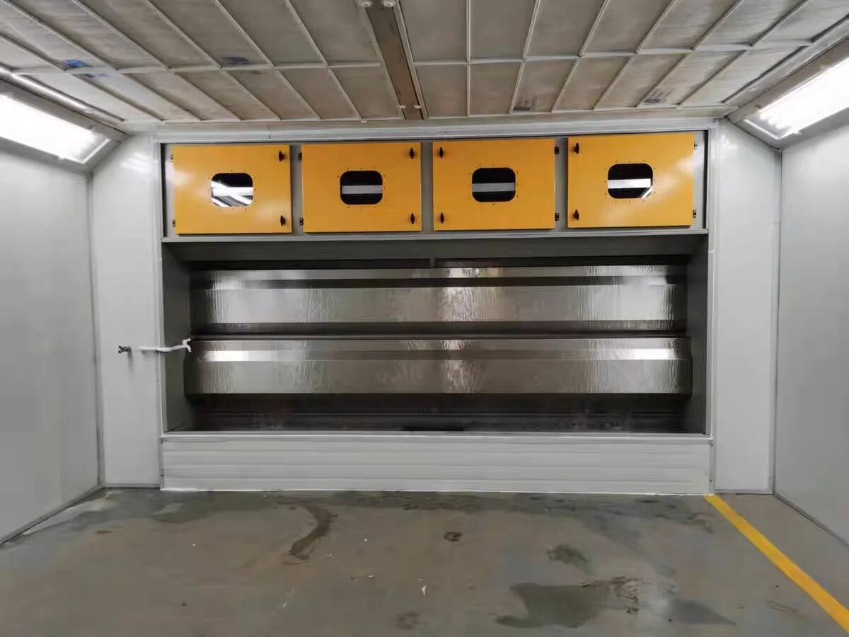 Water Curtain Spray Cabinet